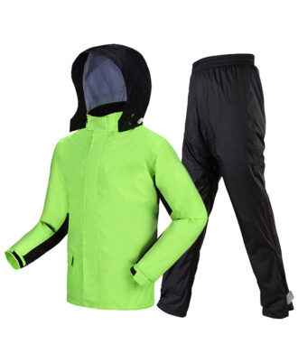 SINOLL Waterproof Motorcycle Raincoat Rain Pants Motorcycle Rain Suit Motorcycle Rain Jacket Sports Riding Motorbike Raincoats 1