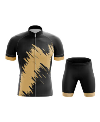 Gold And Black Pure Good Quality Player Edition Cycling Uniform and jersey