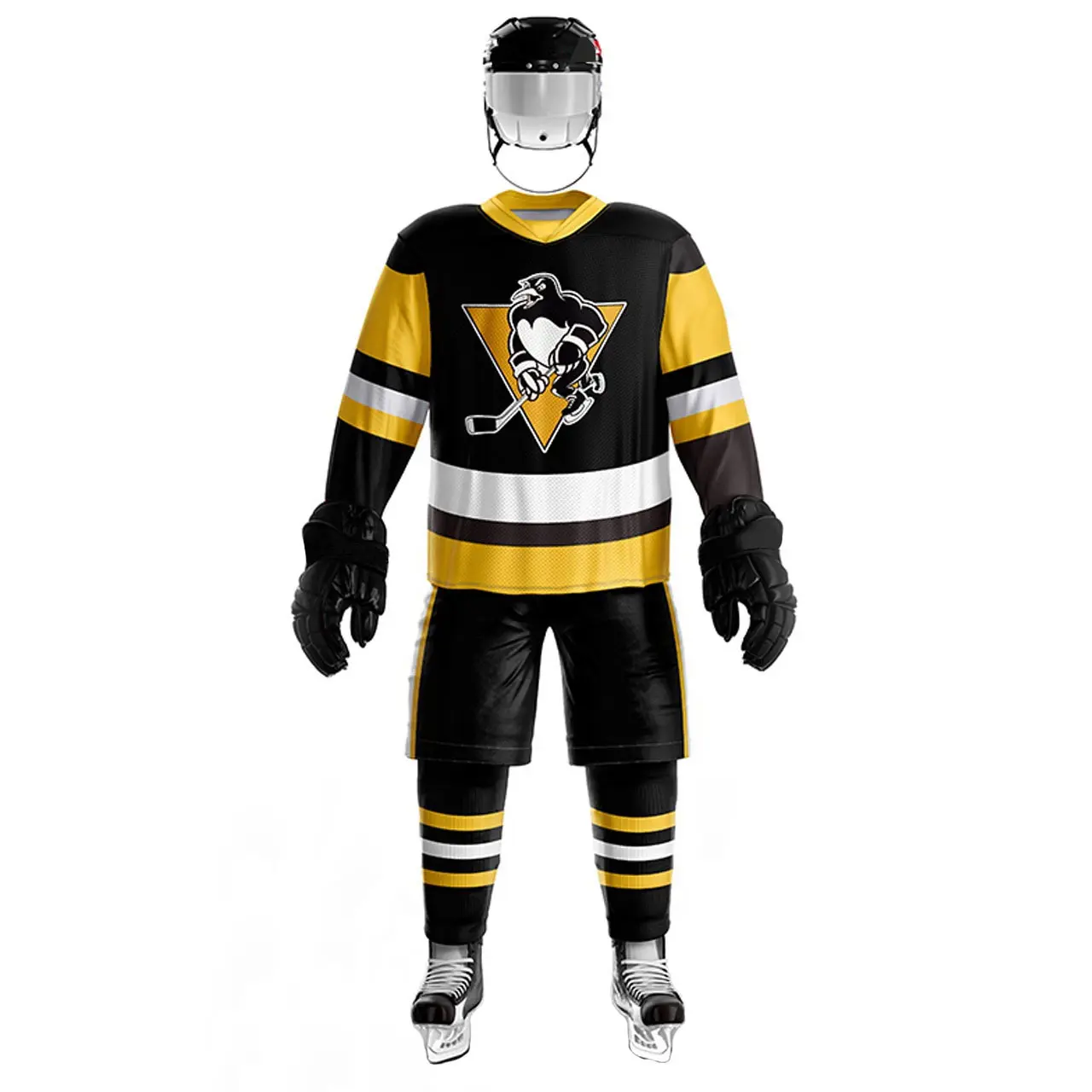 Ice Hockey Uniform And Jersey Ice Hockey Player Edition Good Quality Uniform And Jersey